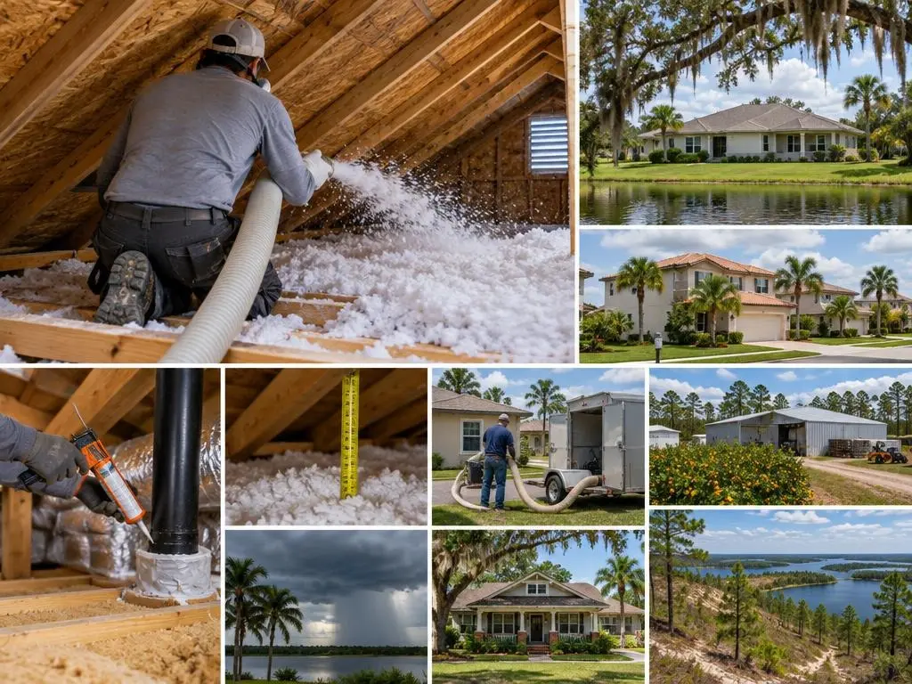 Attic Insulation & Air Sealing in Lakeland, FL